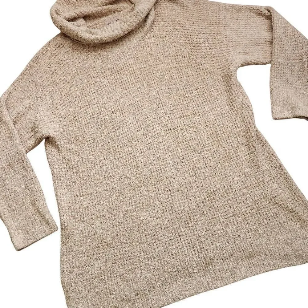 Barefoot Dreams Sweater 2XL Plus‎ Waffle Knit Tunic CozyChic Soft
